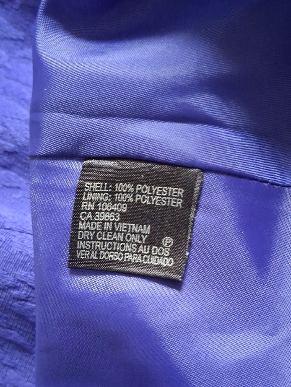 Tahari ASL Sleeveless Purple Textured Sheath Dress - Picture 7 of 9
